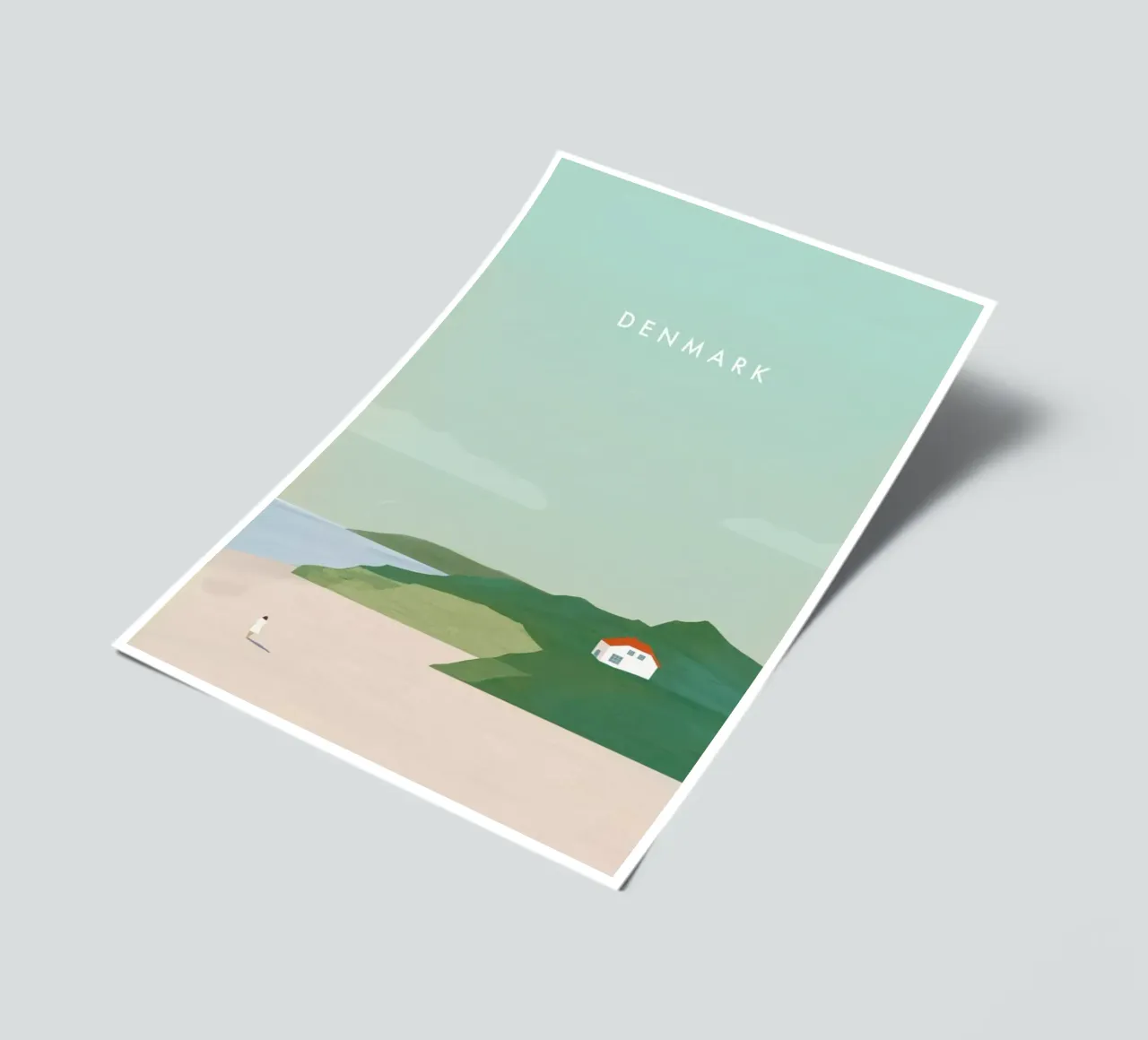 Denmark sticker sheet by Katinka Reinke