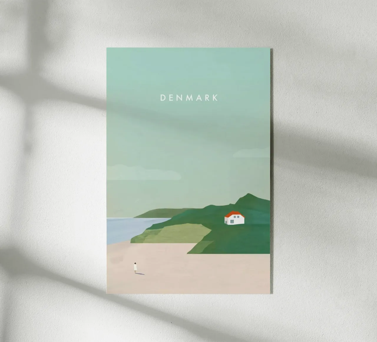 Denmark Acryl-Glas von Katinka Reinke