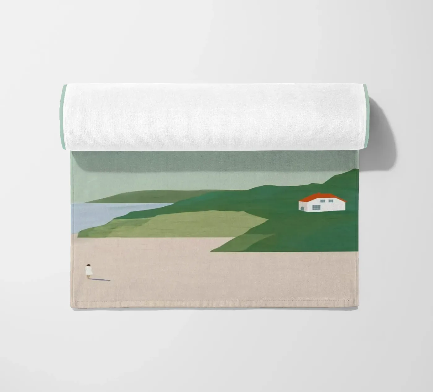 Denmark beach towel by Katinka Reinke
