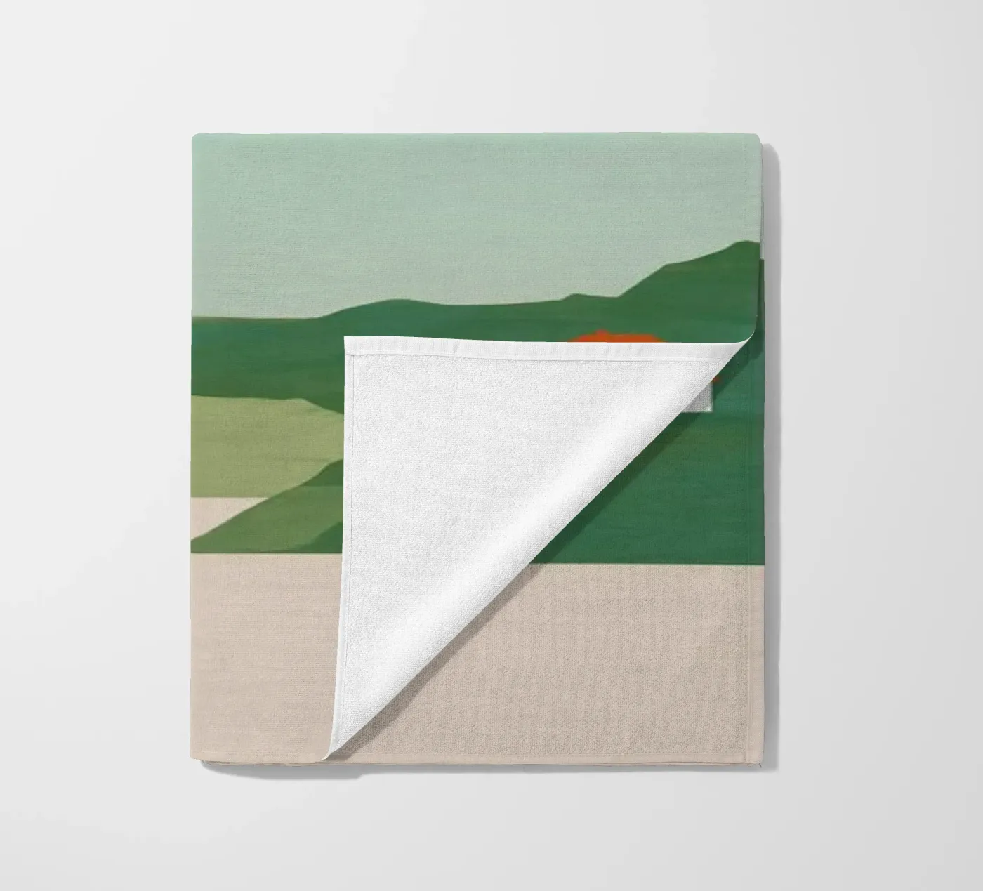 Denmark beach towel by Katinka Reinke