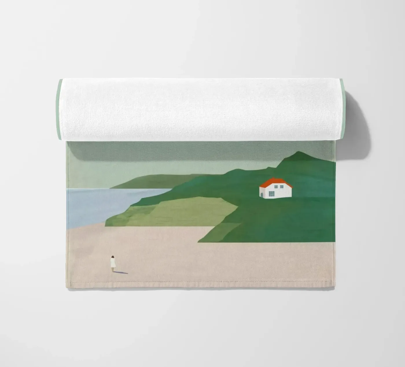 Denmark beach towel by Katinka Reinke