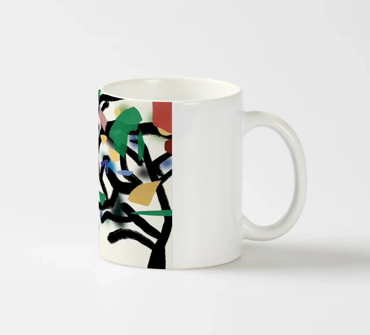 Foglie e rami giocosi tazza in ceramica da Little Dean
