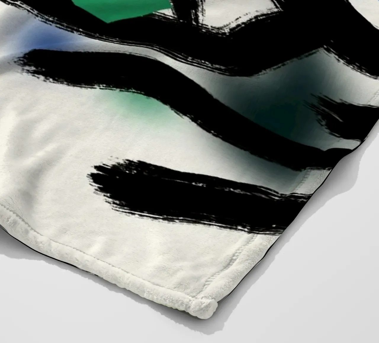 Foglie e rami giocosi coperta in pile da Little Dean