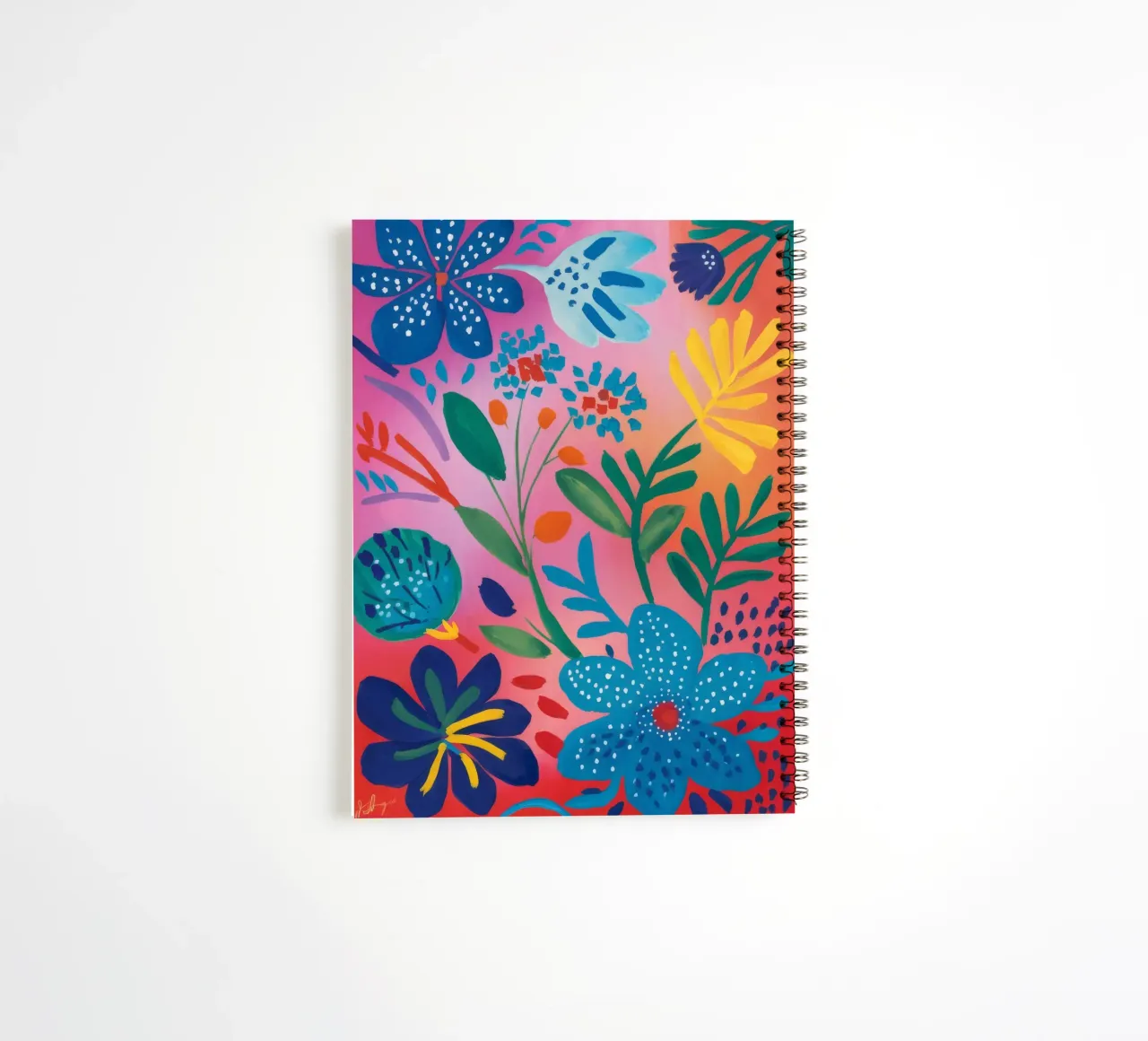 Oceanic Coral Dream spiral notebook by Zep Layers