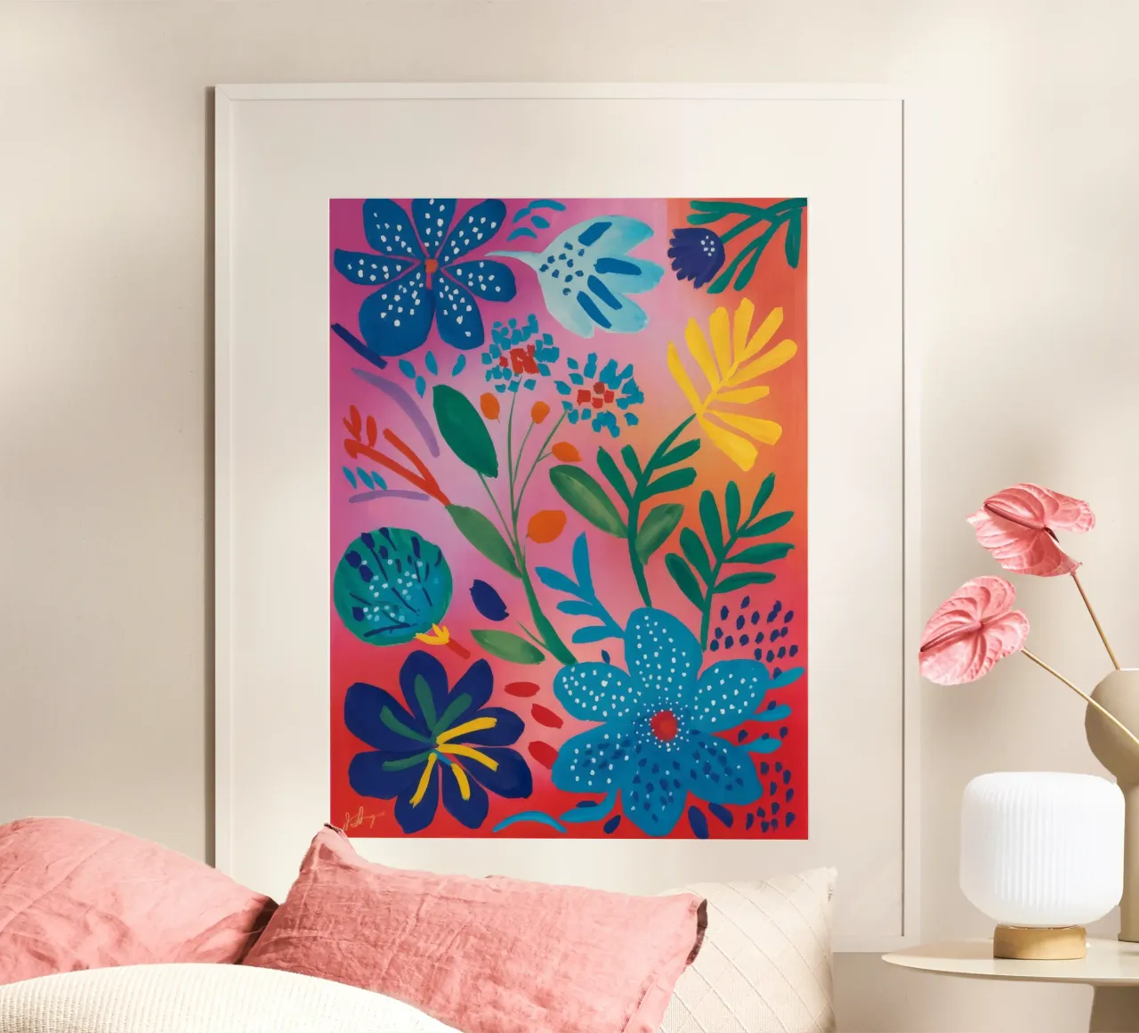 Sogno corallino oceanico poster da Zep Layers