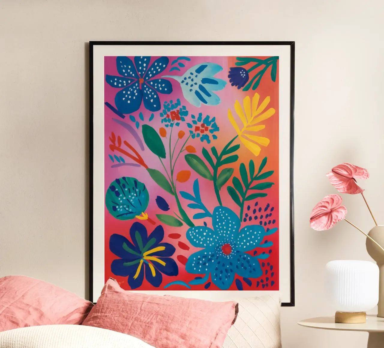 Sogno corallino oceanico poster da Zep Layers