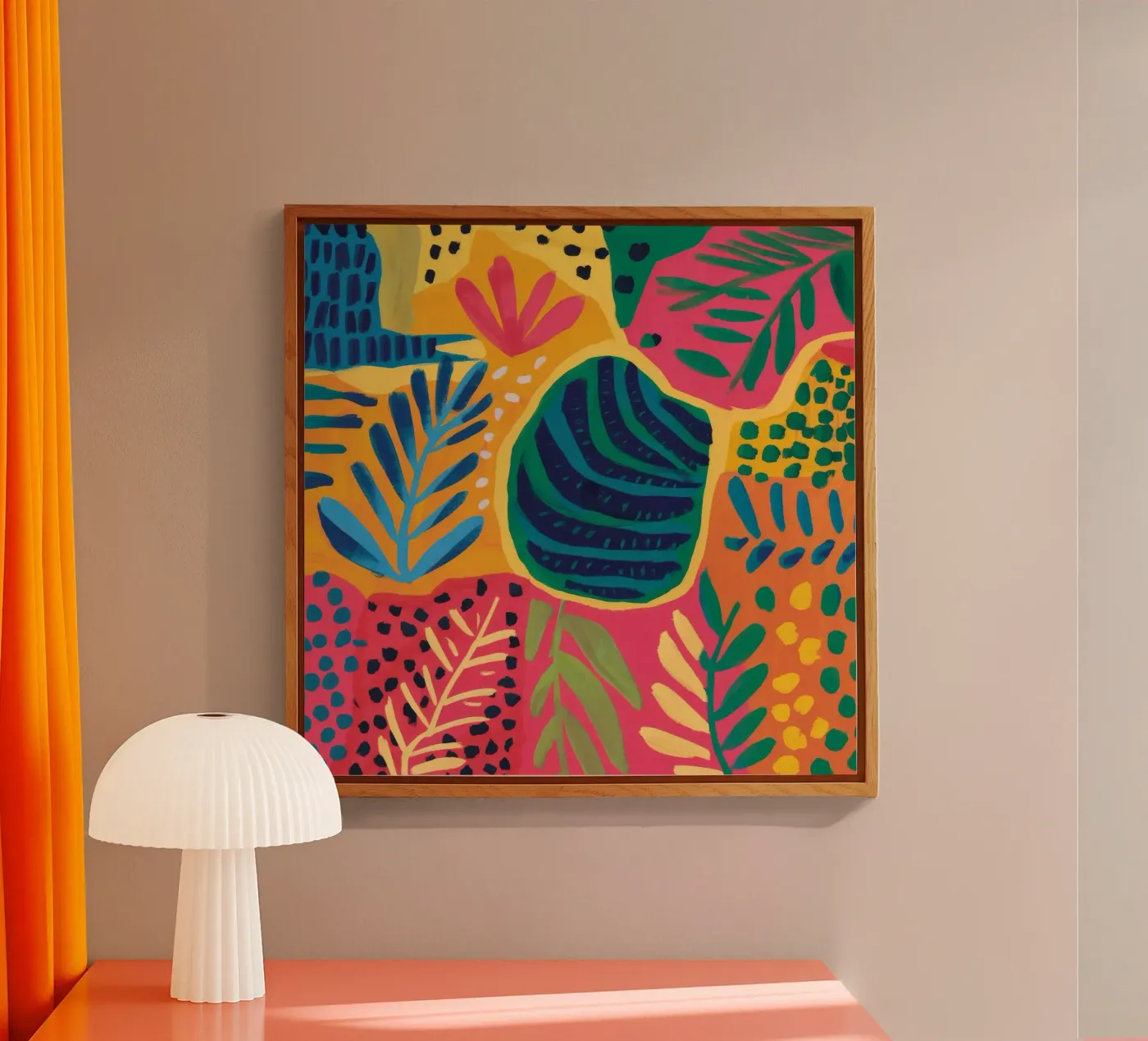 Tela Ritmo tropicale plexiglass da Zep Layers