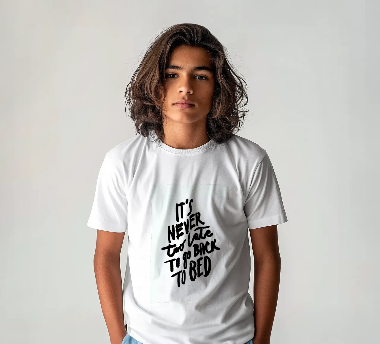 Go Back to Bed kids t-shirt by Studio One