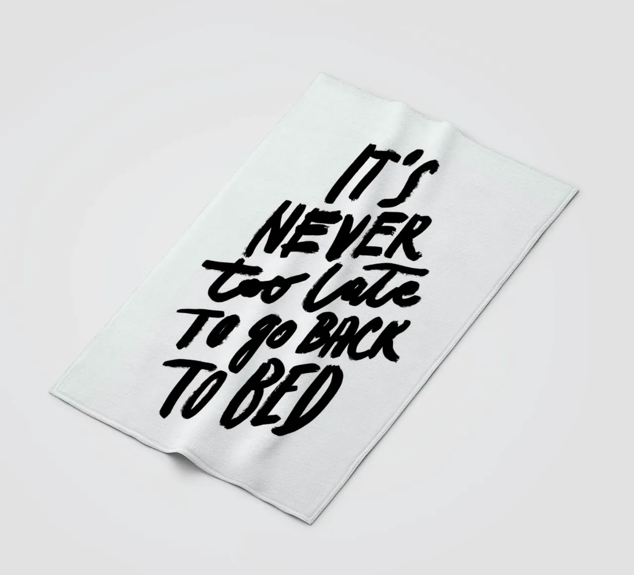 Go Back to Bed coperta in pile da Studio One