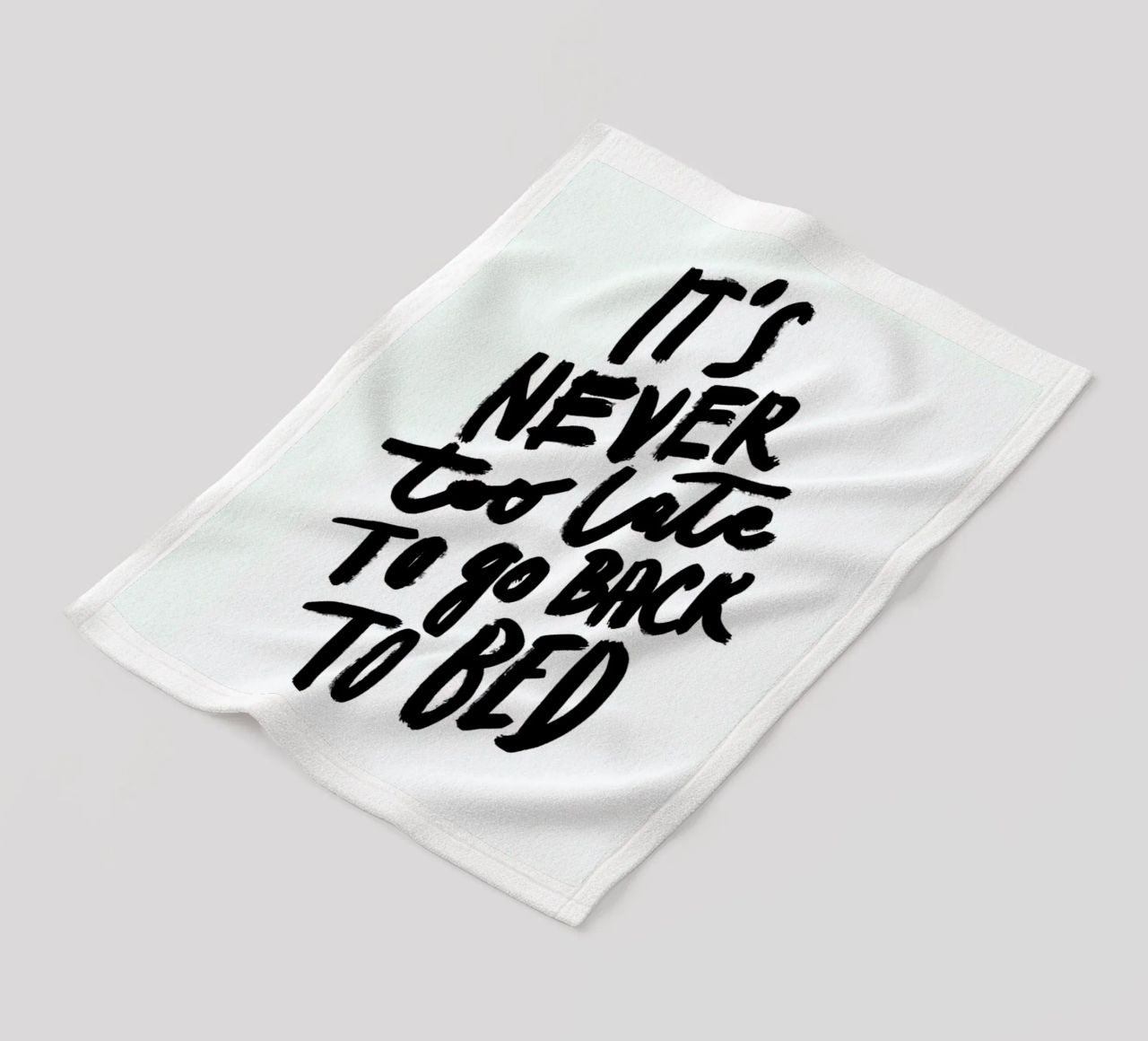 Go Back to Bed coperta in pile da Studio One