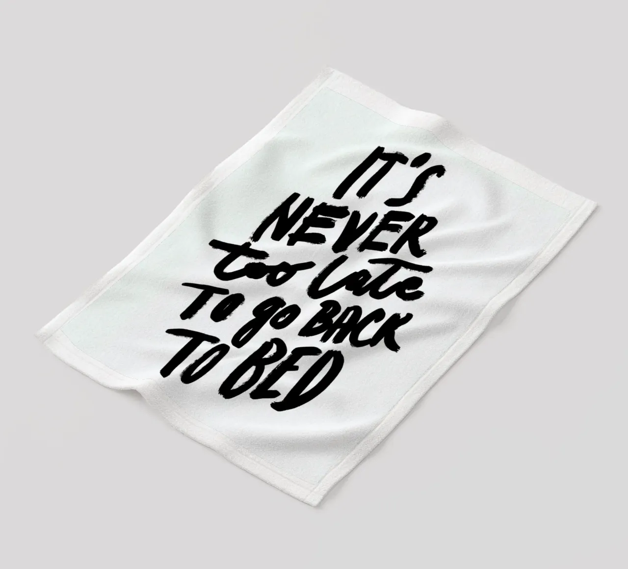 Go Back to Bed coperta in pile da Studio One
