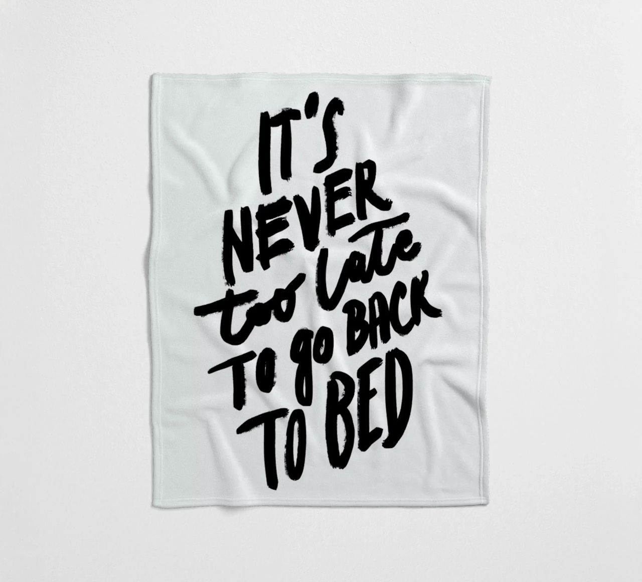 Go Back to Bed coperta in pile da Studio One