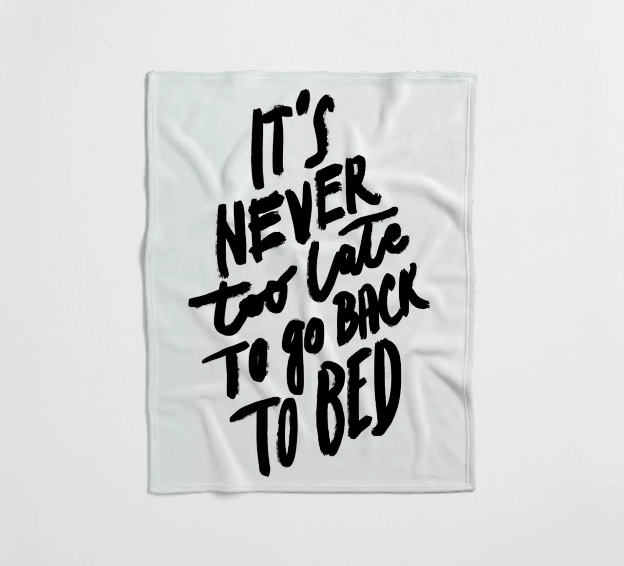 Go Back to Bed coperta in pile da Studio One