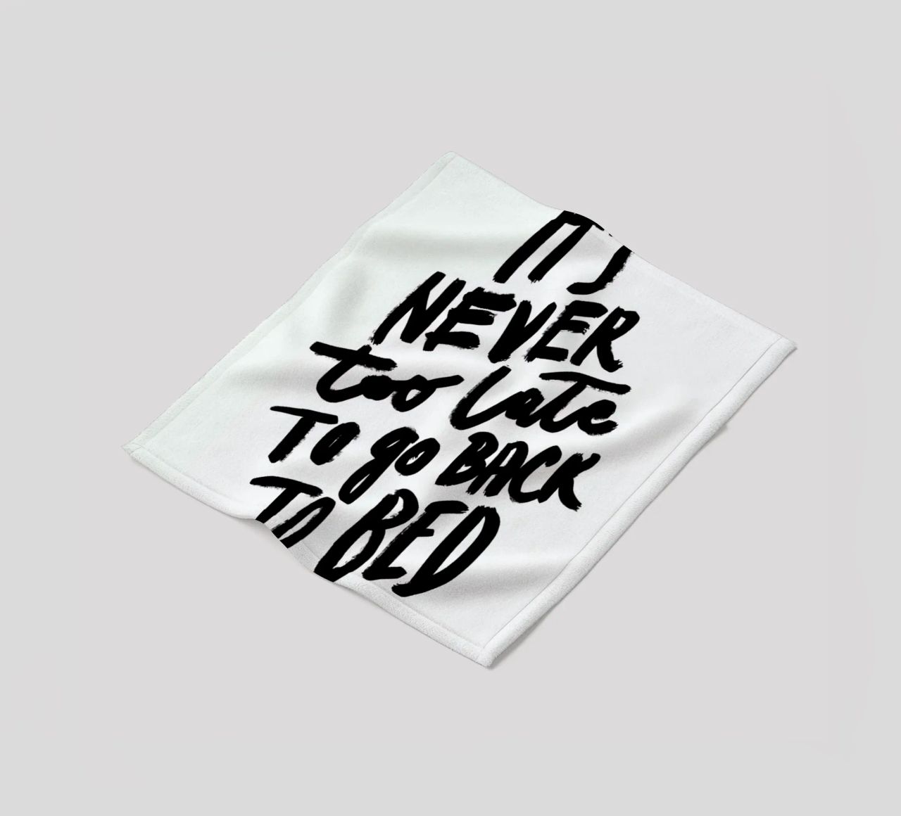 Go Back to Bed coperta in pile da Studio One