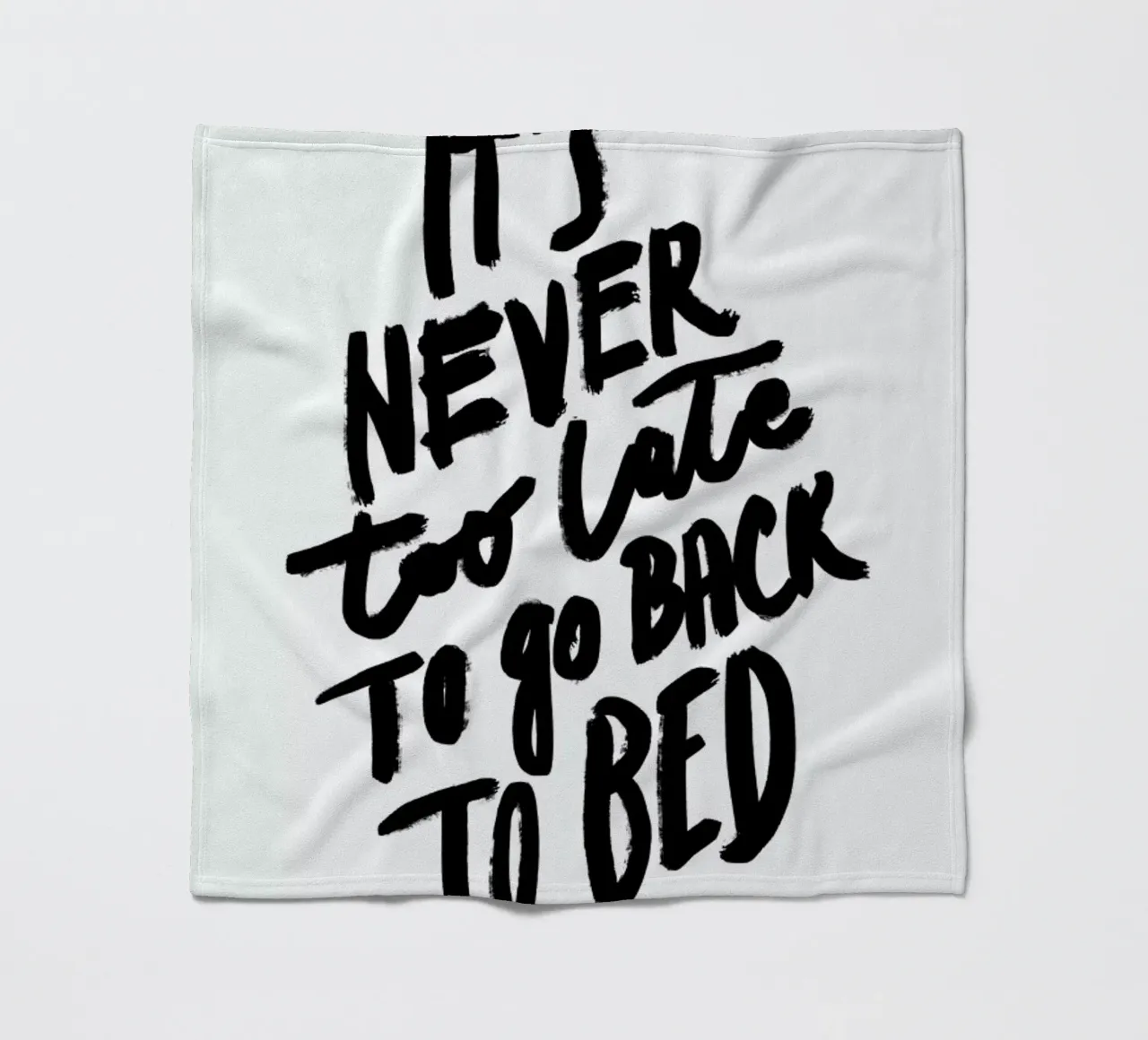 Go Back to Bed coperta in pile da Studio One