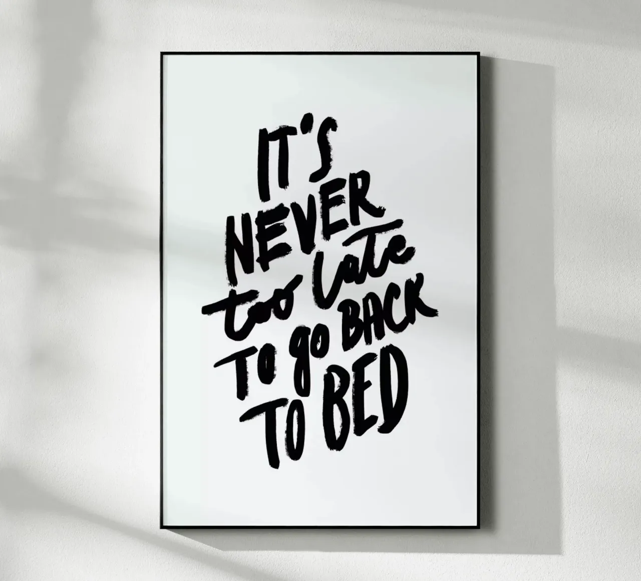 Go Back to Bed plexiglass da Studio One