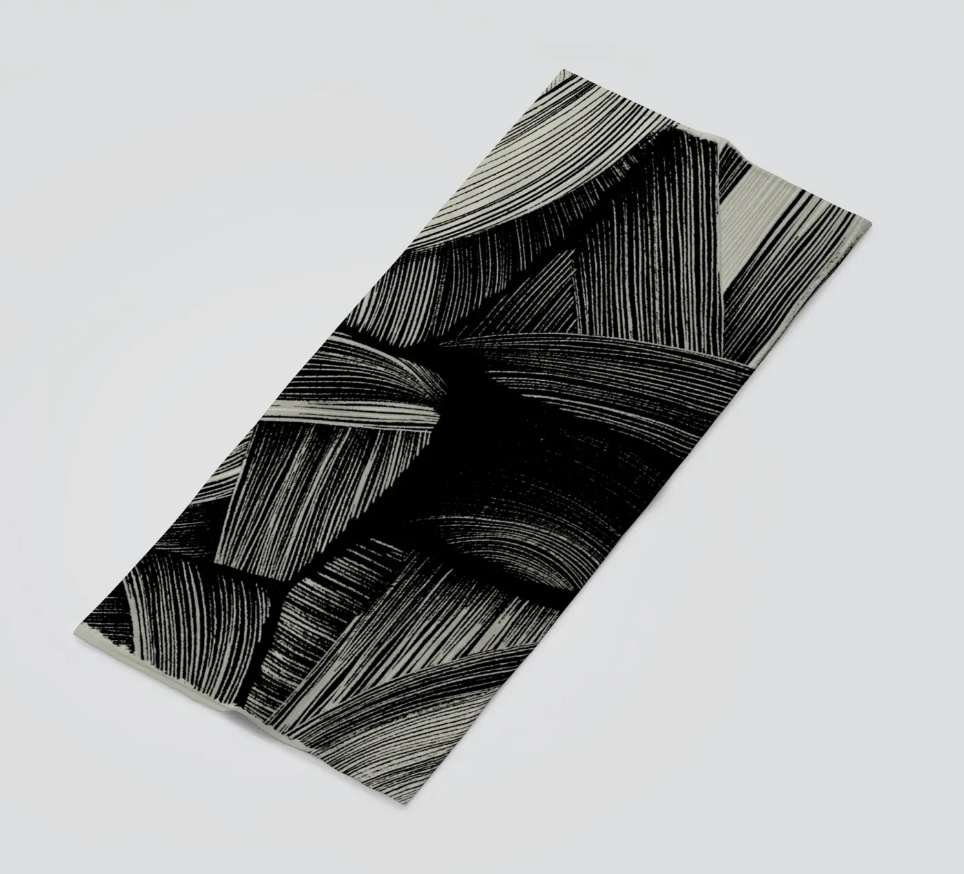 Straw serviette de plage de treechild