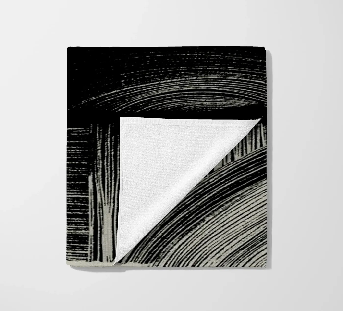 Straw serviette de plage de treechild