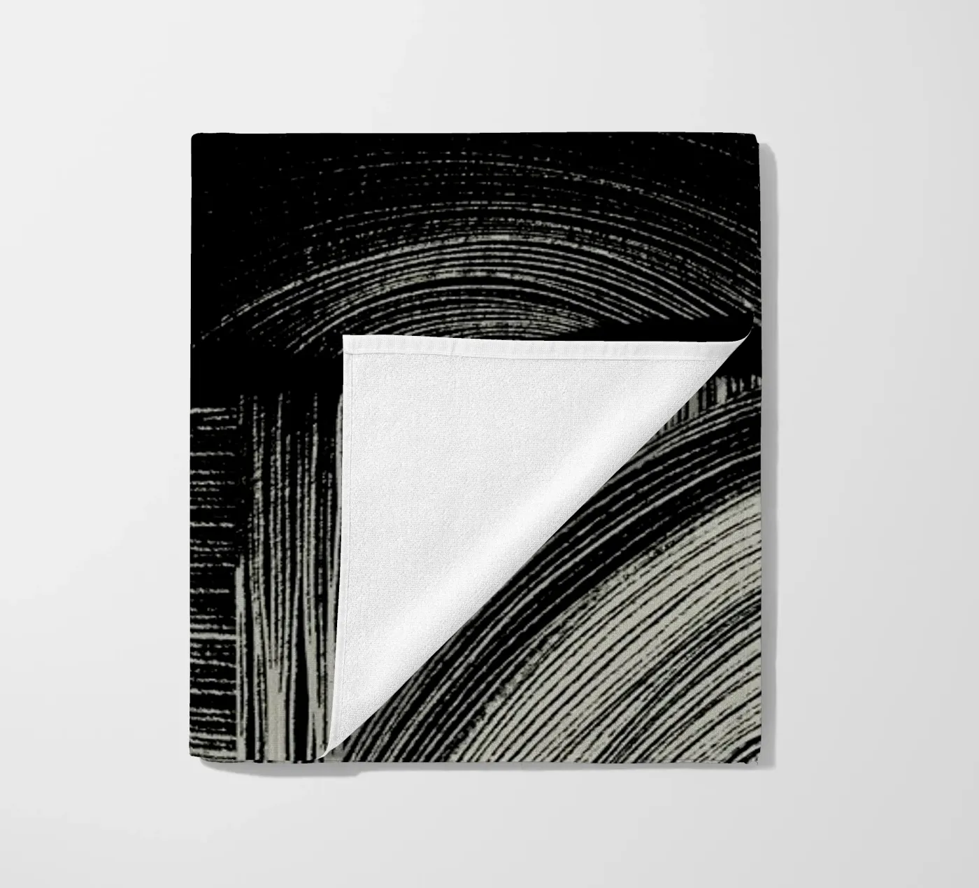 Straw serviette de plage de treechild