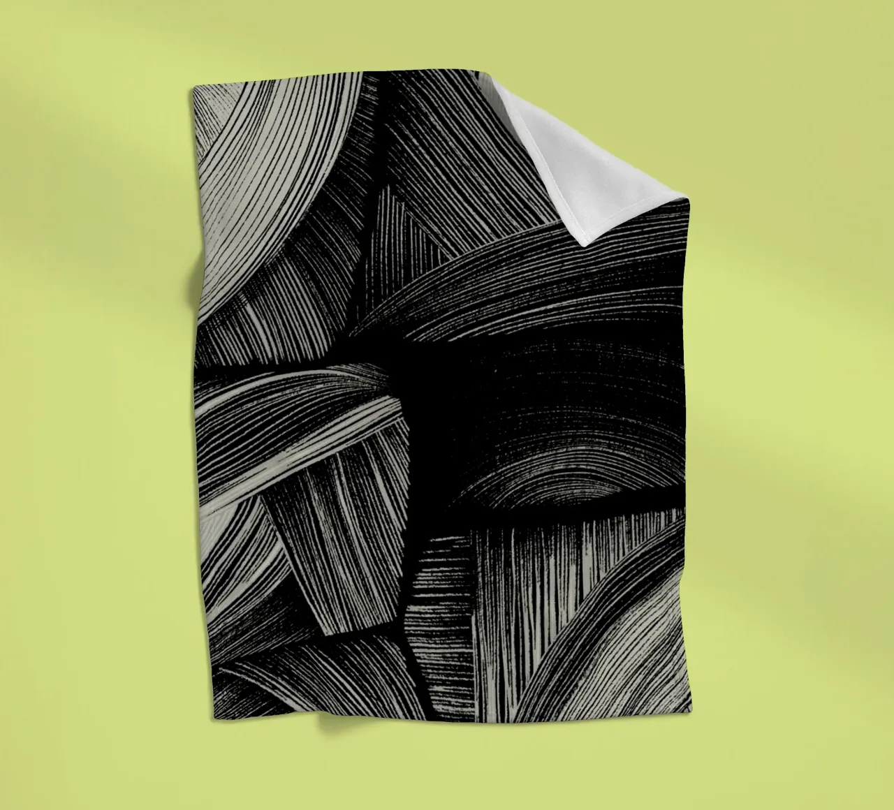 Straw fleecedeken van treechild