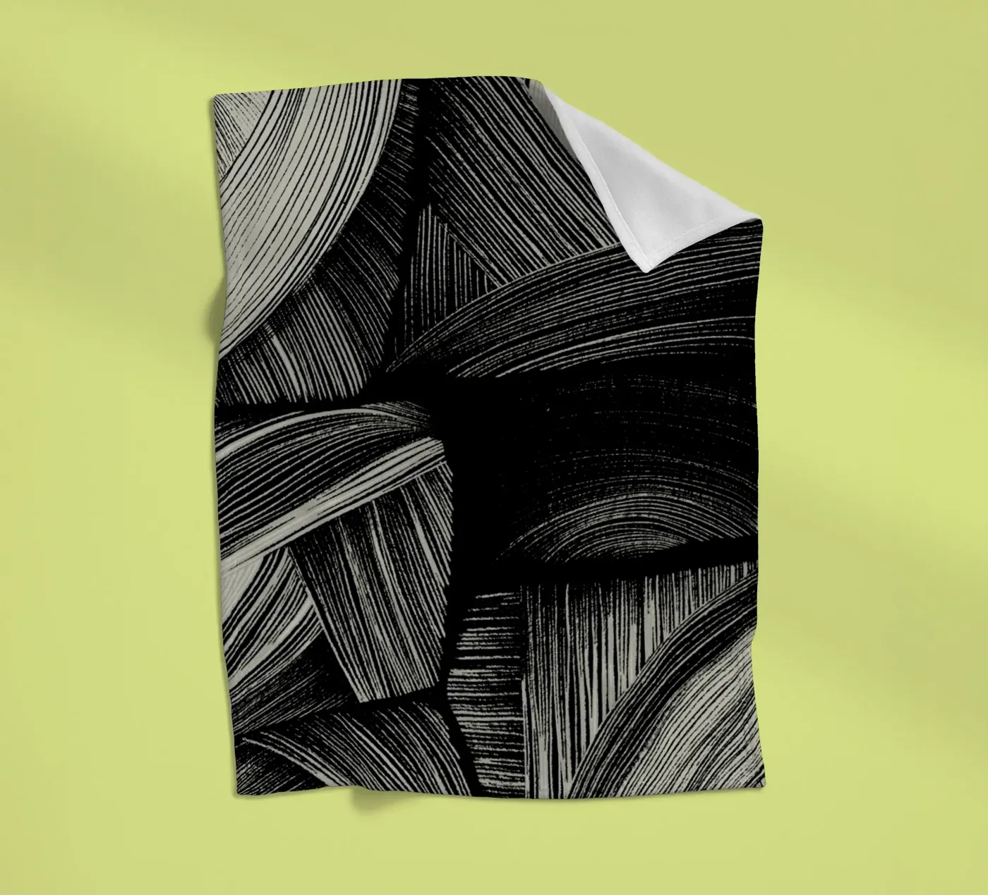 Straw fleecedeken van treechild