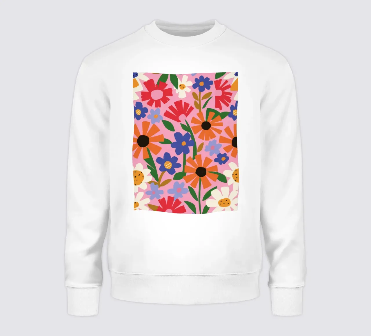 Sinfonia autunnale di fiori selvatici felpa da Zep Layers