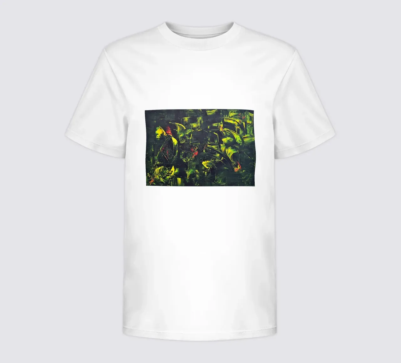 FONTAINE DE JOUVENCE kids t-shirt by Thierry Vobmann Abstract painting