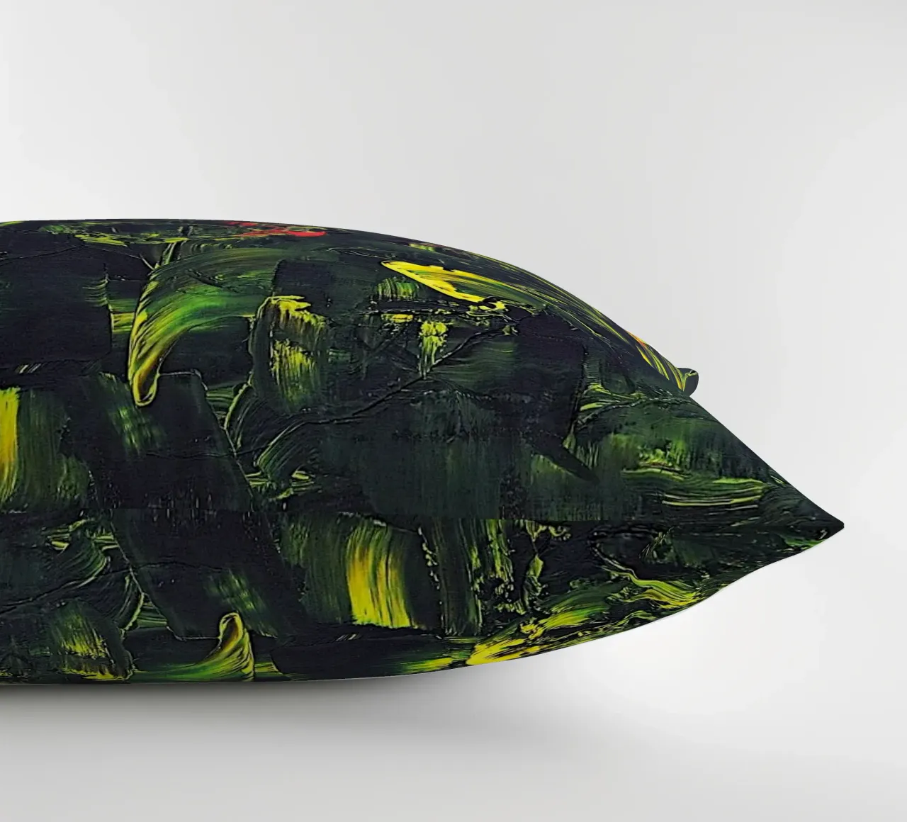 FONTAINE DE JOUVENCE decorative cushion by Thierry Vobmann Abstract painting