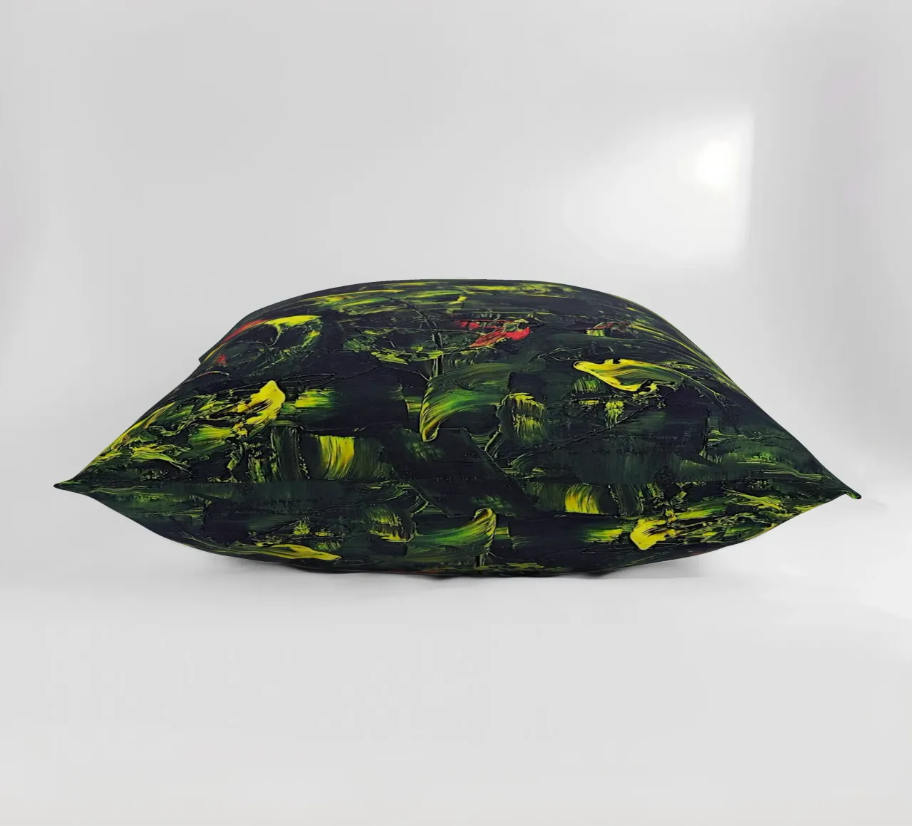 FONTAINE DE JOUVENCE decorative cushion by Thierry Vobmann Abstract painting