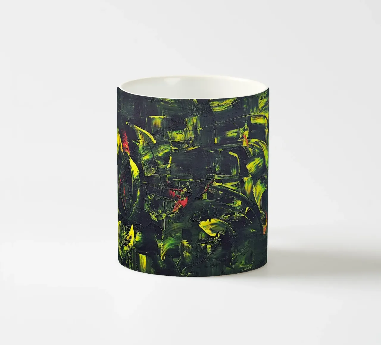 FONTAINE DE JOUVENCE tazza in ceramica da Thierry Vobmann Abstract painting