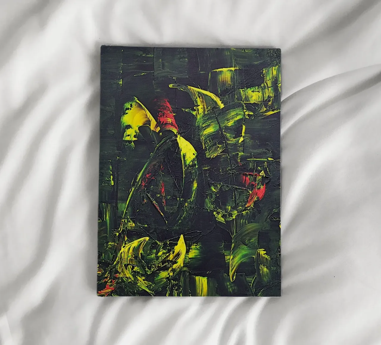 FONTAINE DE JOUVENCE notebook by Thierry Vobmann Abstract painting