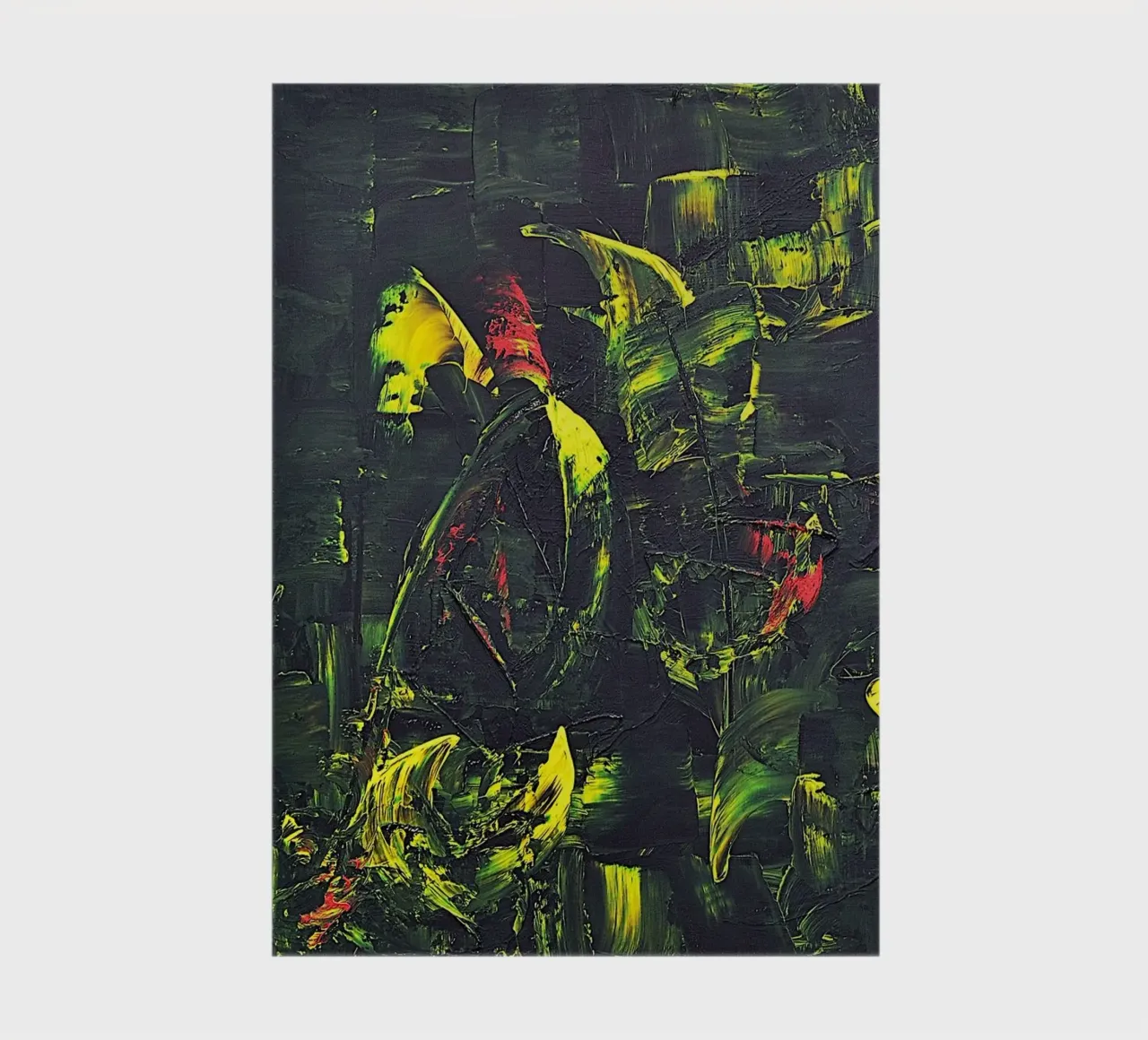 FONTAINE DE JOUVENCE notebook by Thierry Vobmann Abstract painting