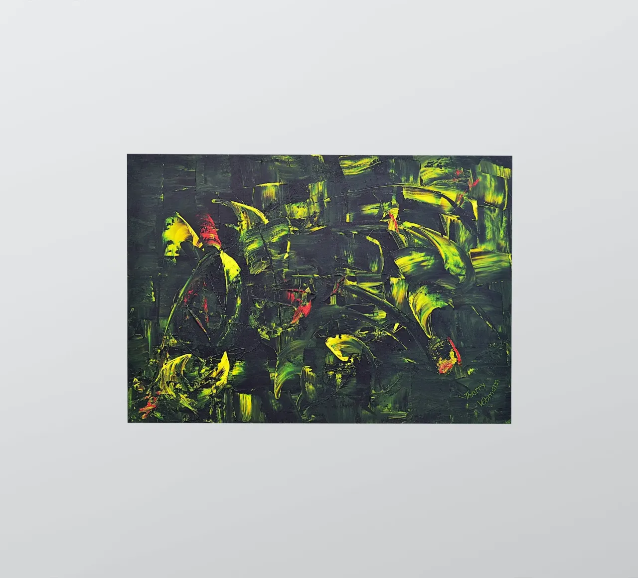 FONTAINE DE JOUVENCE sticker by Thierry Vobmann Abstract painting