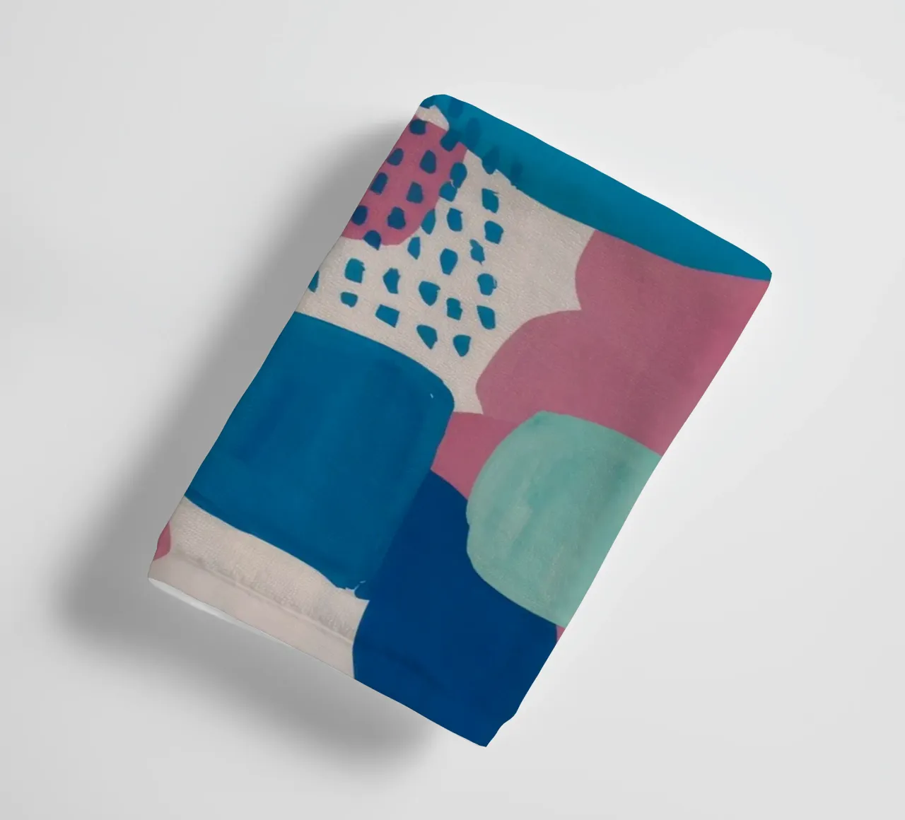 Abstraktes Bio-Medley Handtuch von Zep Layers