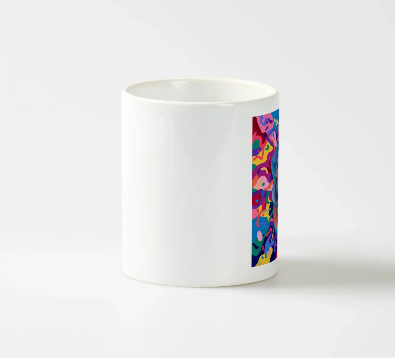 Enigma della rosa cremisi tazza in ceramica da Zep Layers