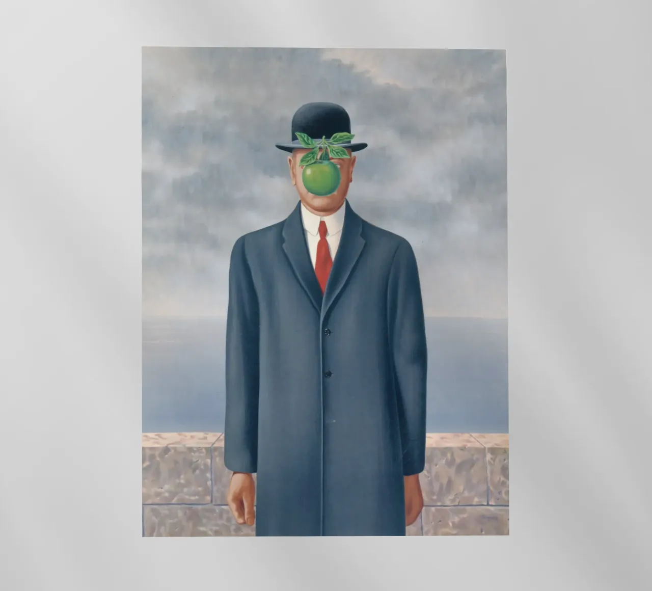 Figlio dell'uomo" di René Magritte pellicola backlit da Classic Art Prints