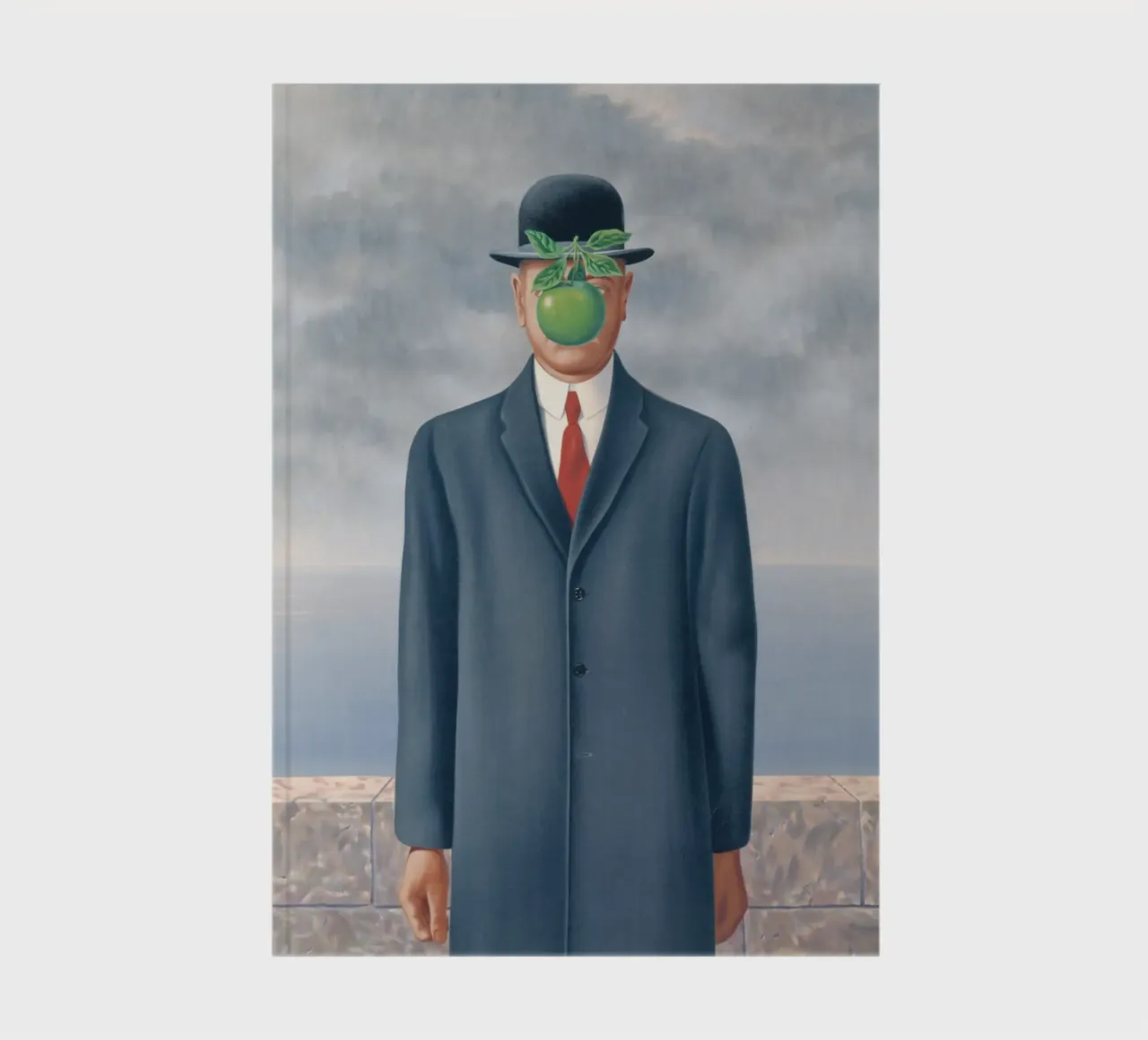 Son of Man" by René Magritte notebook by Classic Art Prints