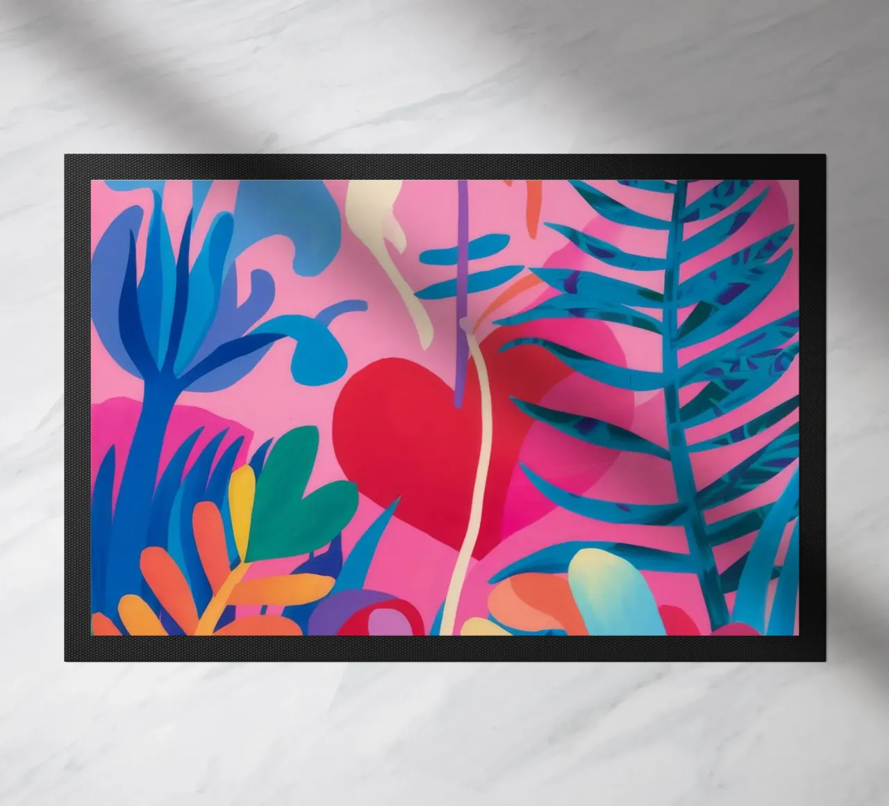 Tropical Bloom Reverie doormat by Zep Layers