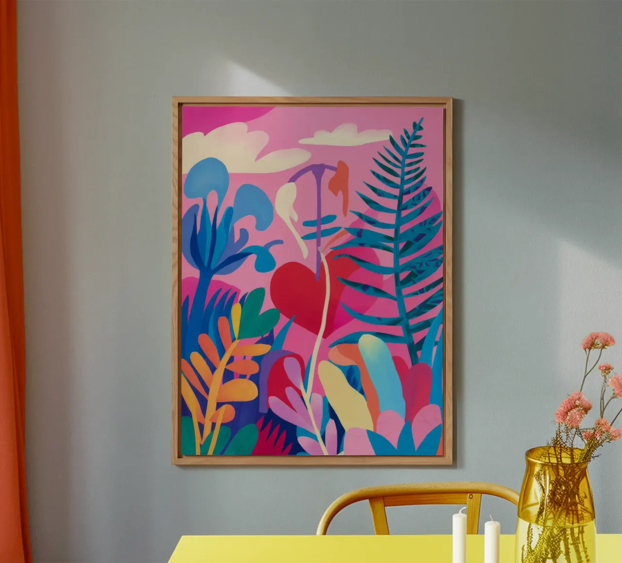 Tropical Bloom Reverie forex plate by Zep Layers