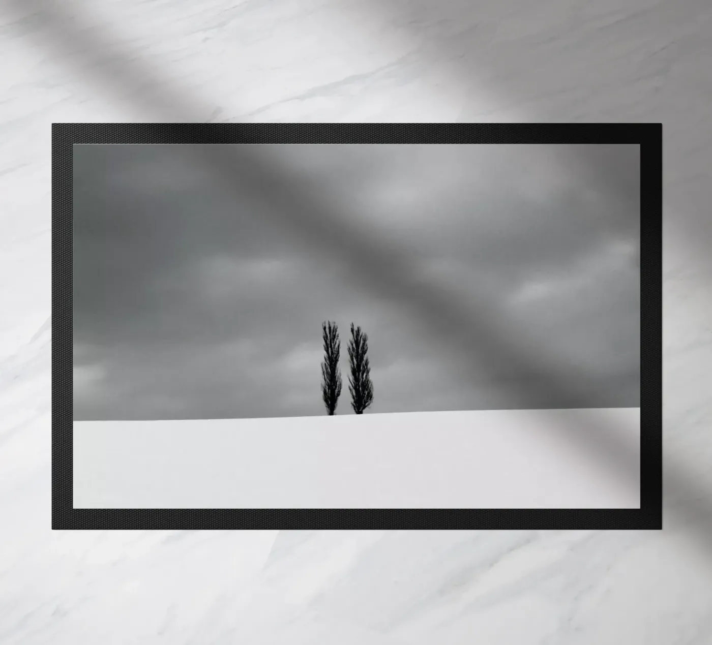 Cold Horizon doormat by METROPOLIS