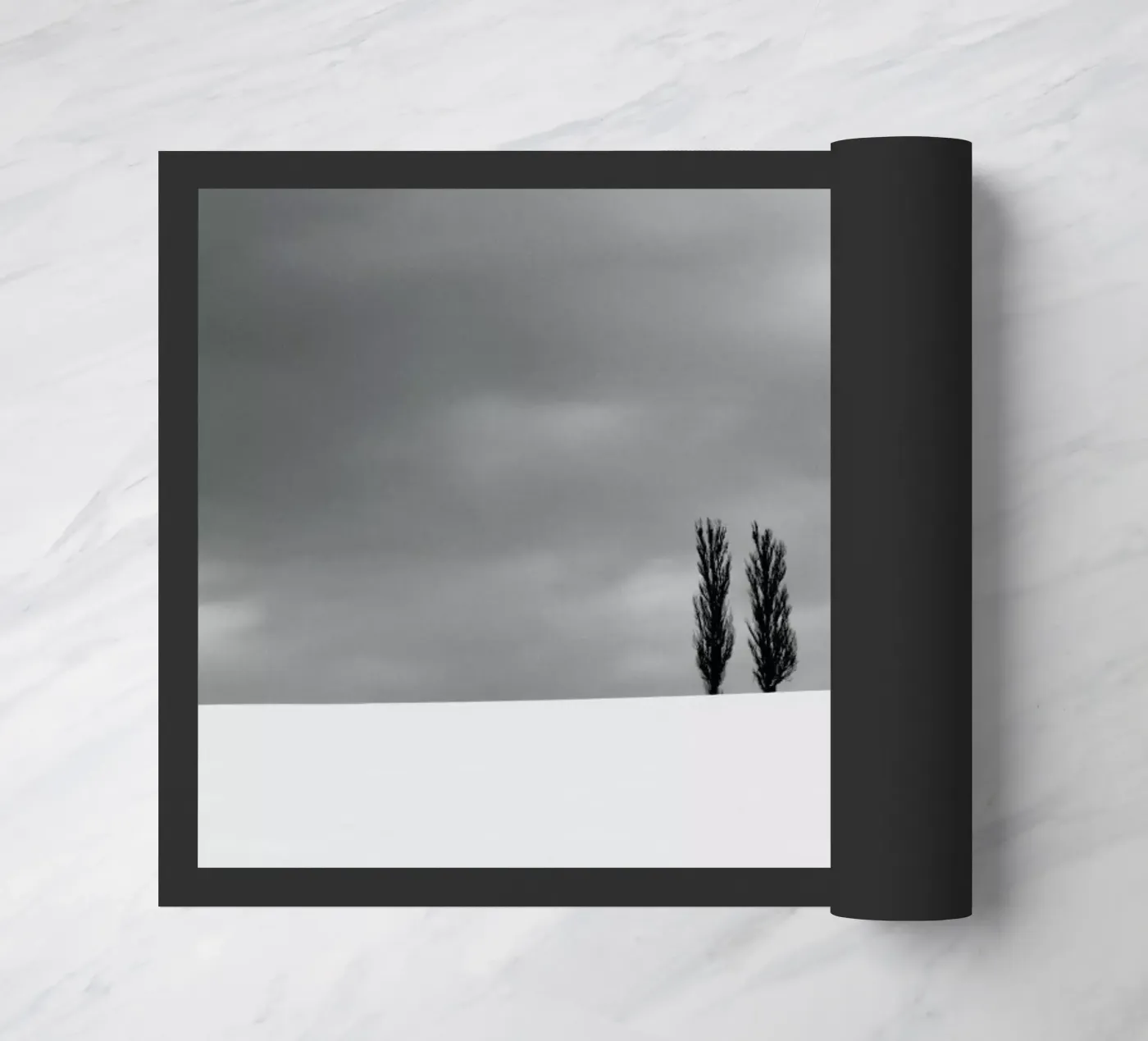 Cold Horizon doormat by METROPOLIS