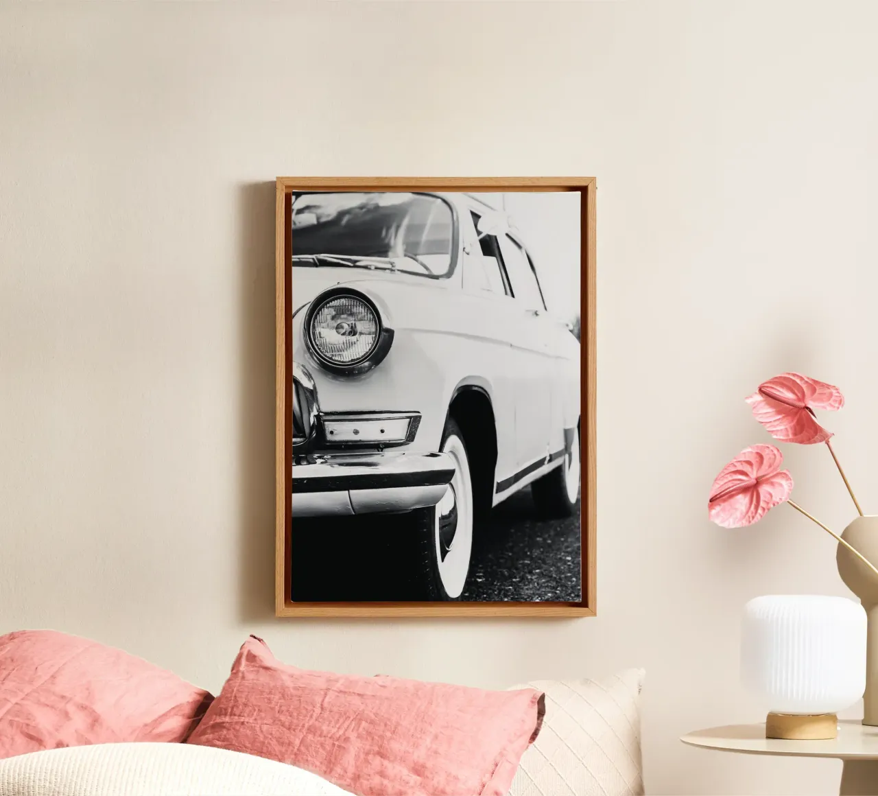 Vintage Vibes tela con Cornice a cassetta da DigiWunderwerk