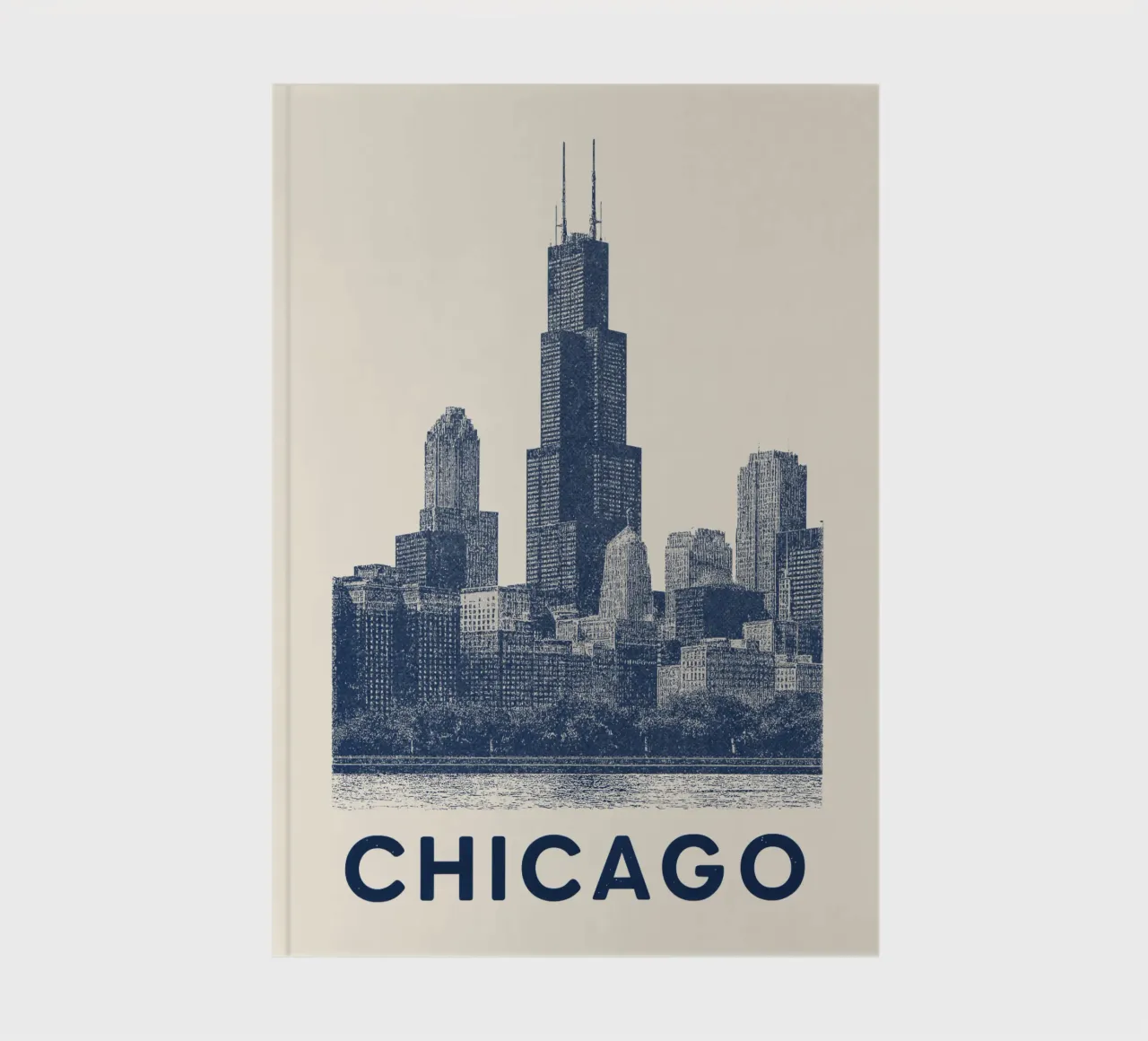 Sears Tower Style – Linocut Series diario da Studio Mooodz