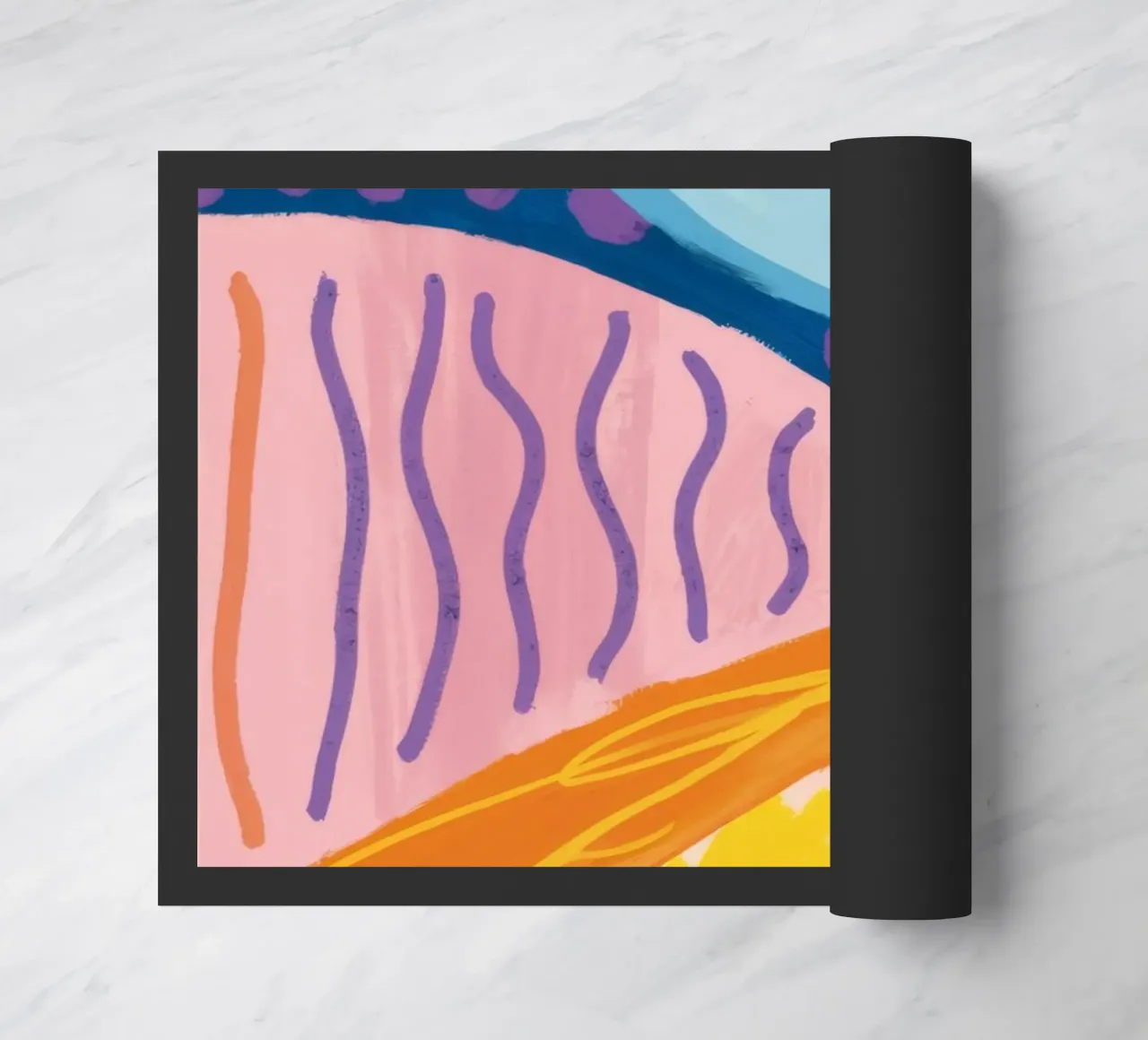 Sunburst Hills Abstraction doormat by Zep Layers