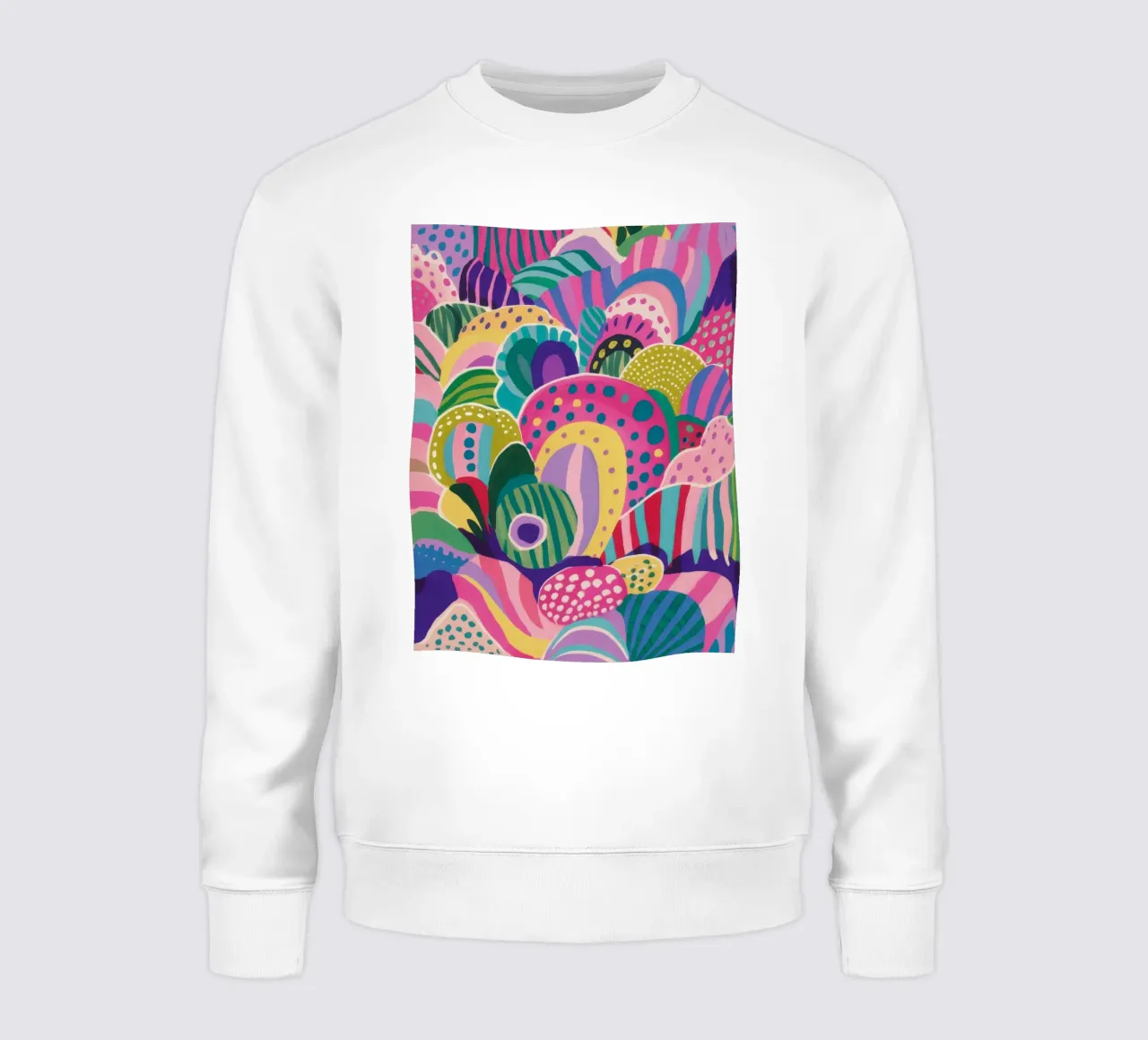 Colline capricciose in fiore felpa da Zep Layers