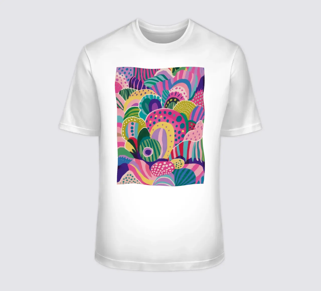 Colline capricciose in fiore t-shirt da Zep Layers