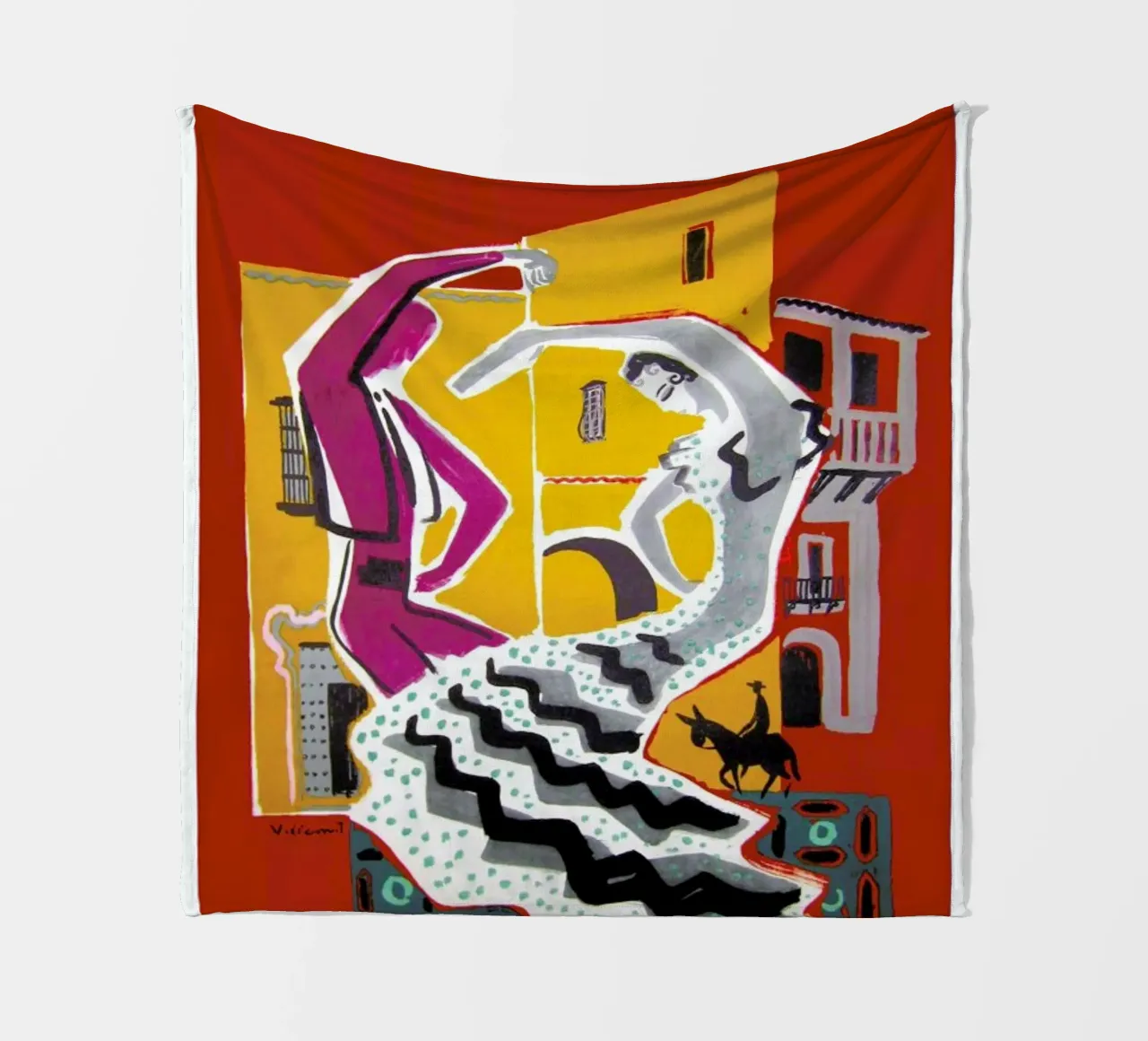 spain2 fleecedeken van Robert Livingston