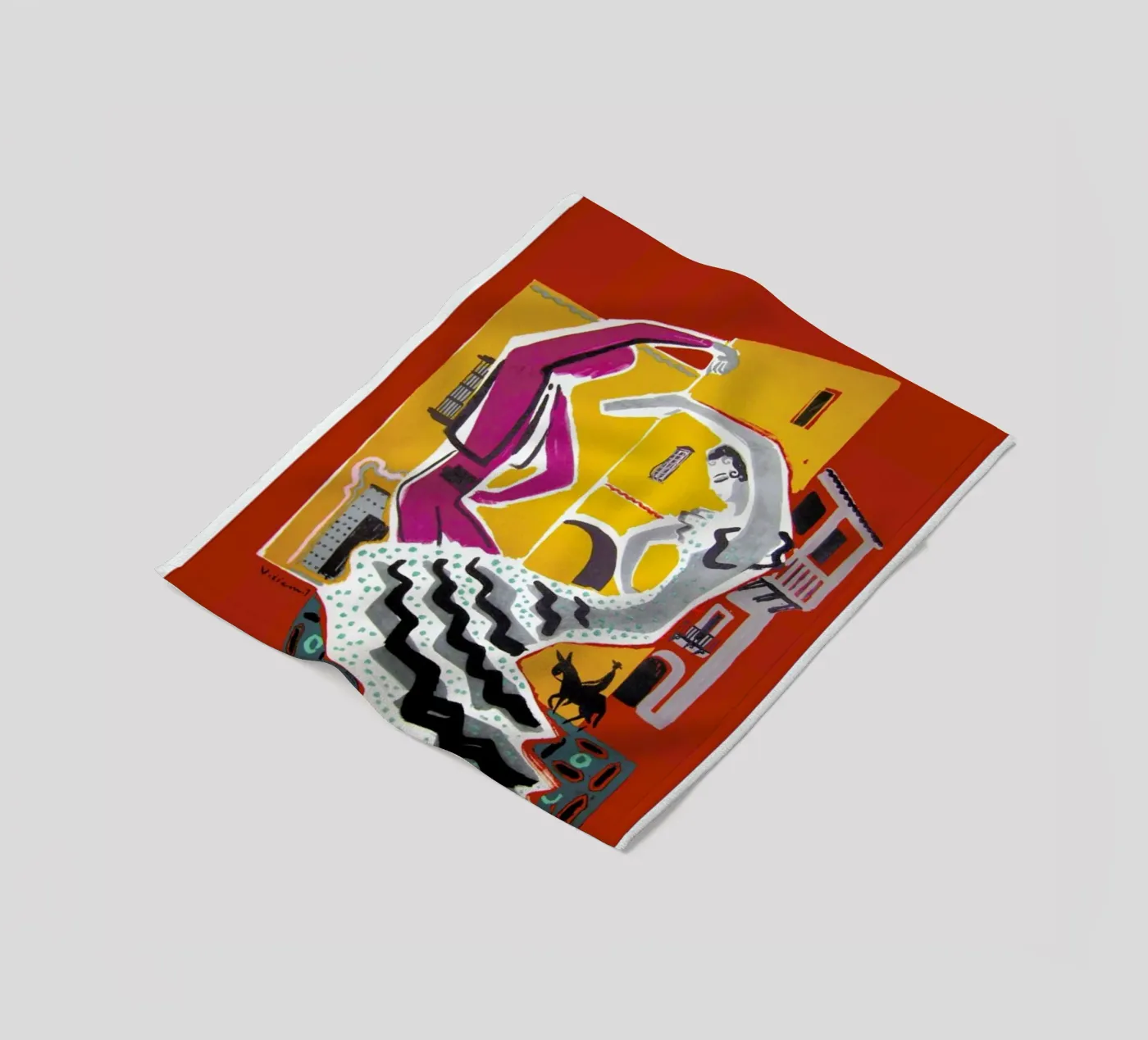 spain2 fleecedeken van Robert Livingston