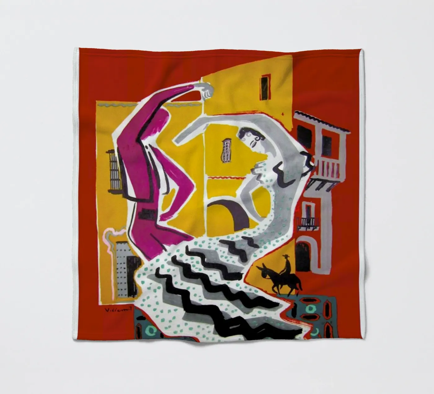 spain2 fleecedeken van Robert Livingston