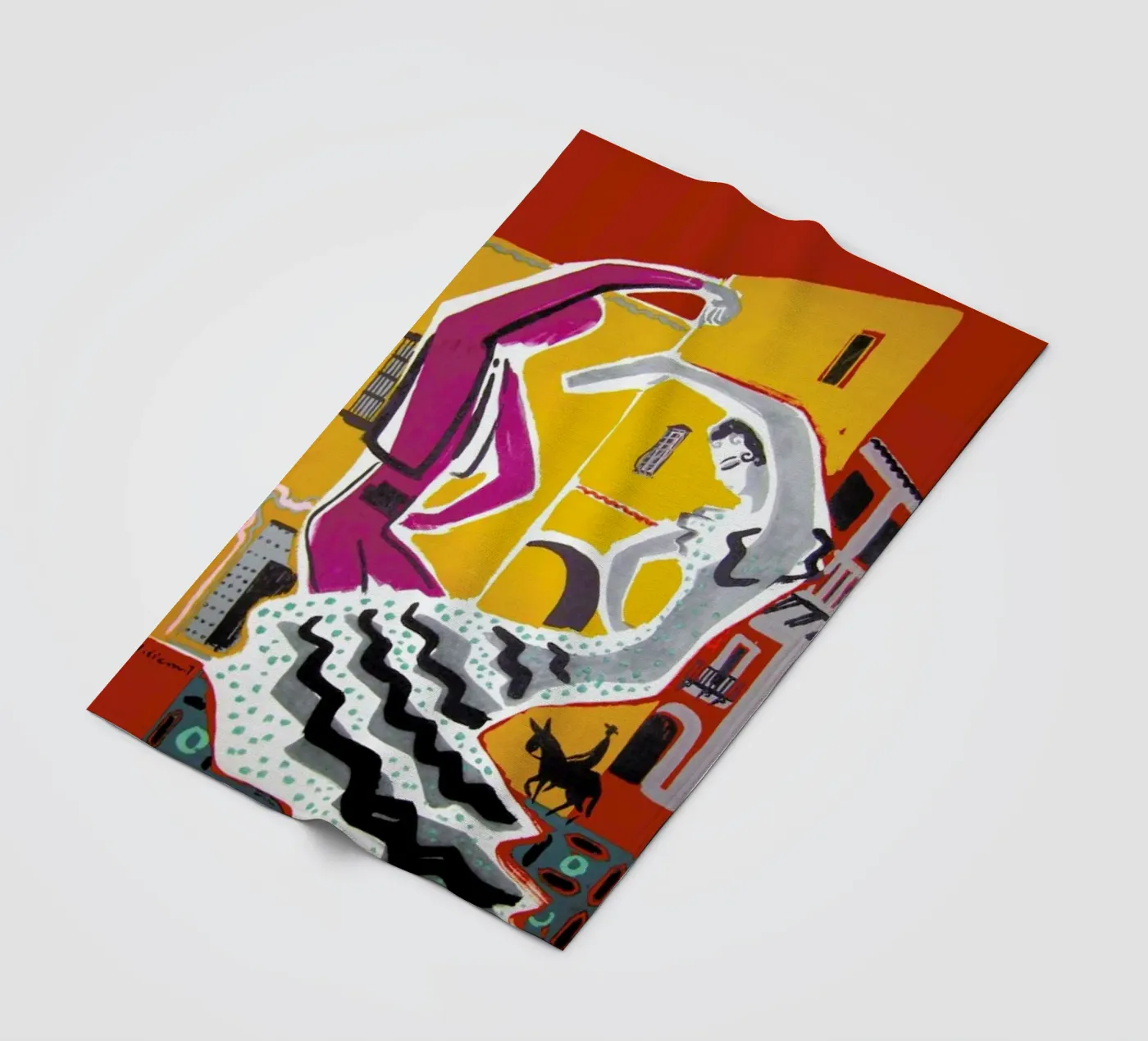 spain2 fleecedeken van Robert Livingston